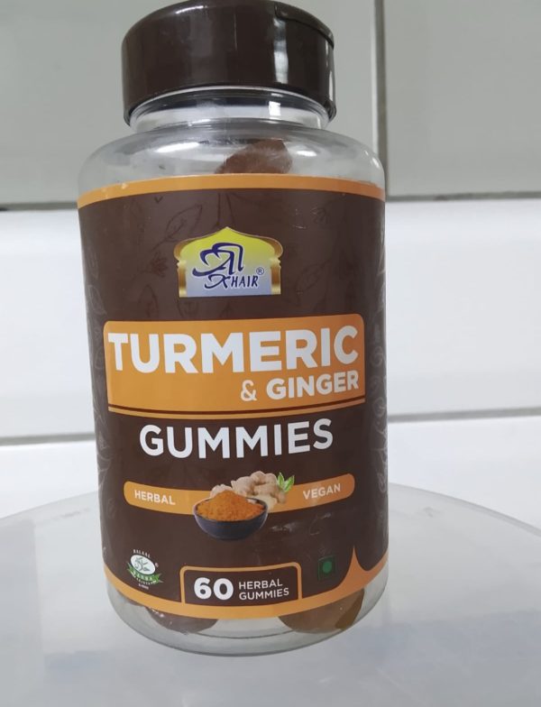 Herbal Turmeric and Ginger Gummies